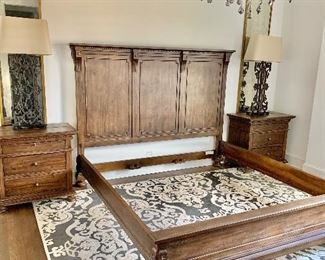 St. James Panel Restoration Hardware king size bed