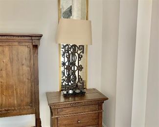 Pair of St. Jamesa Closed Nightstands by Restoration Hardware