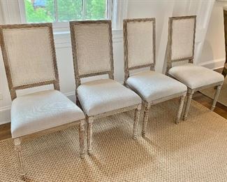 Set of 4 Restoration Hardware chairs