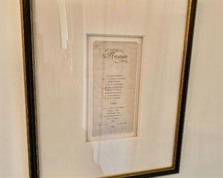 Restoration Hardware Menu Decor