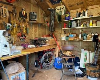 Tools shed overview