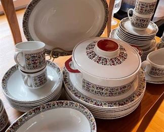 Doulton & Co. Limited, Fireglow Fine China, Royal Doulton, English China, Serving Set