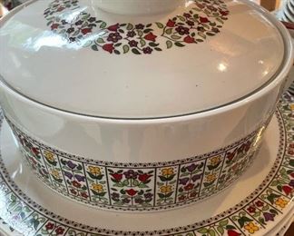 Doulton & Co. Limited, Fireglow Fine China, Royal Doulton, English China, Serving Set