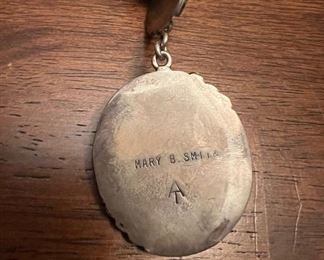 Native American Jewelry, Necklace, Turquoise, Mary S. Smith