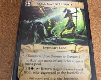 Journey to Eternity Atzal Cave of Eternity Rare Magic the Gathering Collectible Card in Protective Sleeve