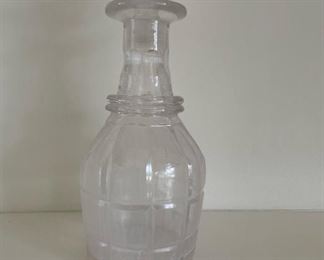 English Victorian Glass Decanter