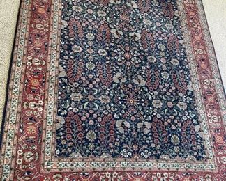 Handwoven Turkish Wool Rug, Hereke, 6x9