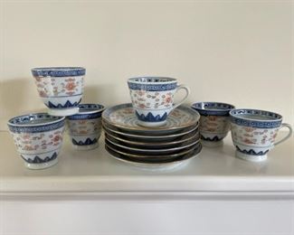 Tea Cup & Saucer Set