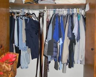 mens clothes and shoes