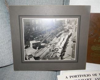 1928 - Elkhart  getting the - SEWER system