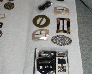 antique buckles