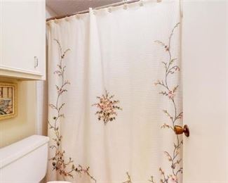 bathroom curtain