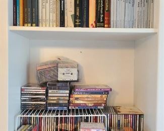 CD's
VHS
Cassettes