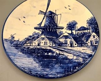Delft Blue plate
