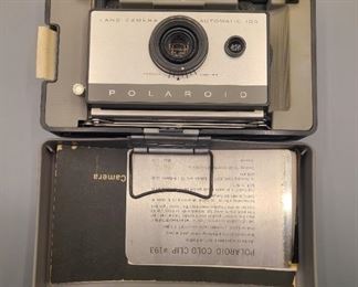 Vintage Polaroid Land Camera 103 w/case
