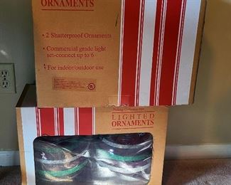 Lighted ornaments