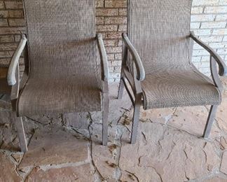 Patio chairs