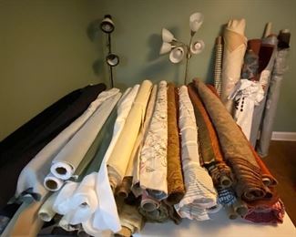 A crafters delight we have over 55 bolts of fabrics ! We even have a cutting station so you can buy just what you need… 