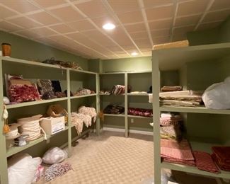 A crafters delight we have over 55 bolts of fabrics ! We even have a cutting station so you can buy just what you need… 