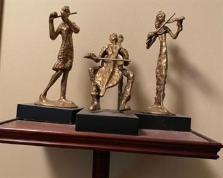 Vintage Bombay Company, Solid Brass Musicians