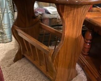 Mission Oak Magazine Table 