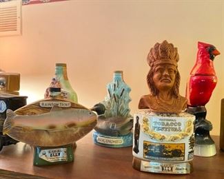 Vintage Jim Beam Decanters