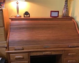 American Lifestyles, Roll Top Office Desk