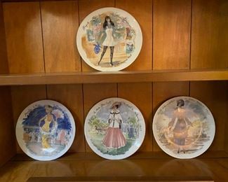 Limoges- Women of the Century Collector Plate 