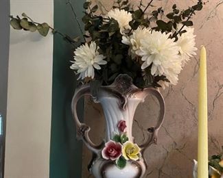 Capodimonte Double Handle Vase 