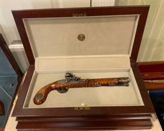 Andrew Jacksom Commemorative Flintlock Pistol by the U.S. Historical Society. $500