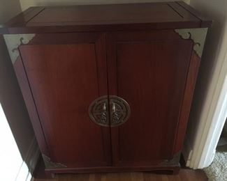 Rosewood bar cabinet by George Lee of Hong Kong