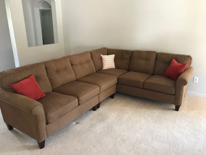 This is a Lazy Boy sectional. It is very comfortable and in great condition.