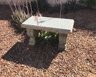 This bench would make a great addition to a garden!