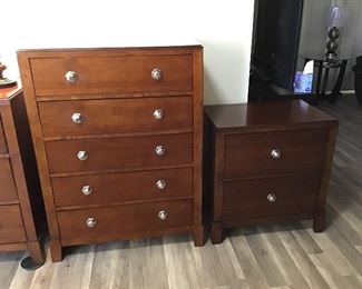 Chest of drawers    2 matching drawers