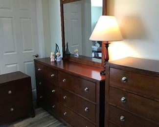 6 drawer dresser with mirror