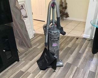 Shark vacuum with attachments