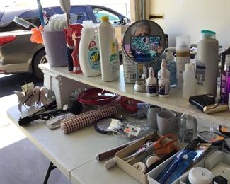 Blower dryers. Curling irons cool hair stuff & girlie items