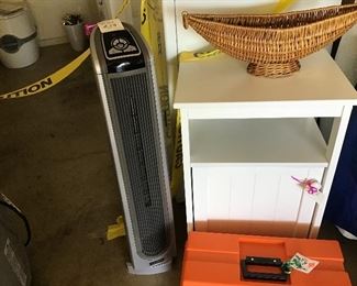 Heater & small cabinet