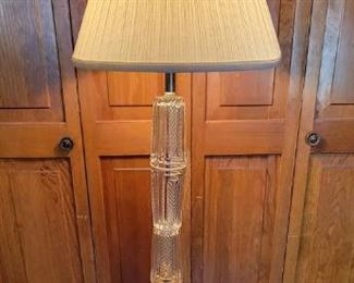 Anna Hutte Bleikristall floor lamp, Crystal floor lamp