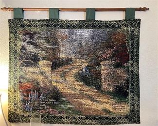 Thomas Kincaide tapestry 