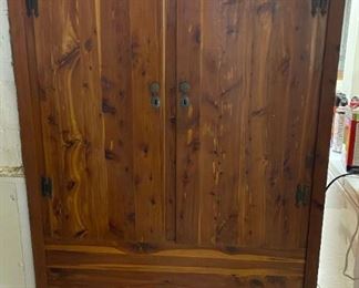 001 Cedar Armoire