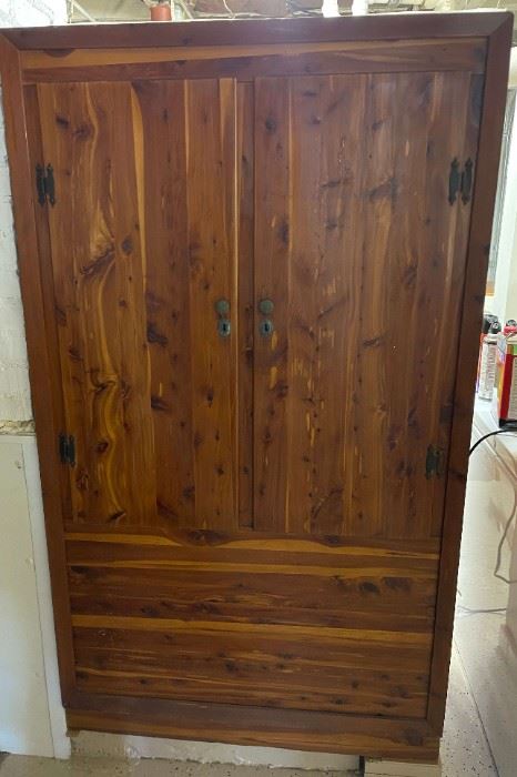 001 Cedar Armoire