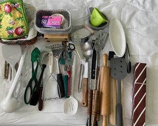 Box Of Kitchen Utensils And Gadgets