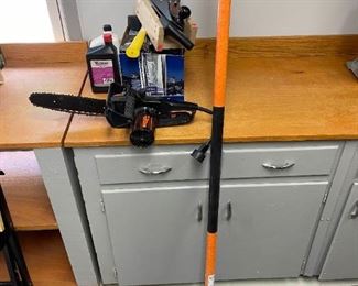 Chain Saw And Miter Saw