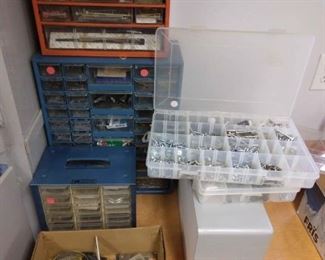 Drawers And Drawers Of Fasteners And Goodies