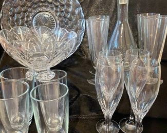 Large Waterford Cut Crystal BowlCristallerie Zwiesel Genuine Crystal And More
