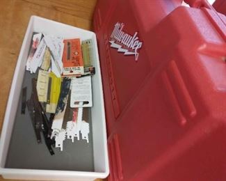 Milwaukee Sawzall And Extra Blades