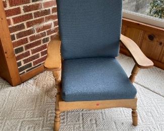 Mission Oak Arts Crafts Reclining Morris Style Chair