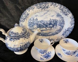Staffordshire Collection Bone China Teacups Teapot And More