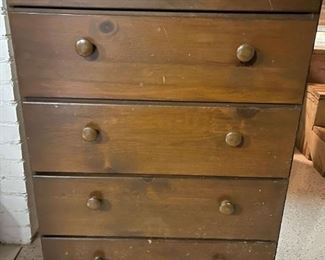 Wood Chest Of Drawers